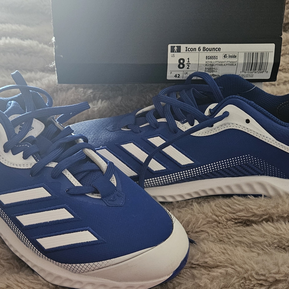 Adidas Icon 6 Bounce Blue White Sneakers